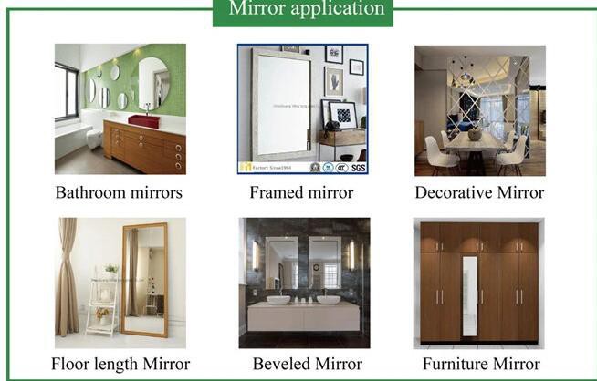 cut -to-size -Mirrors