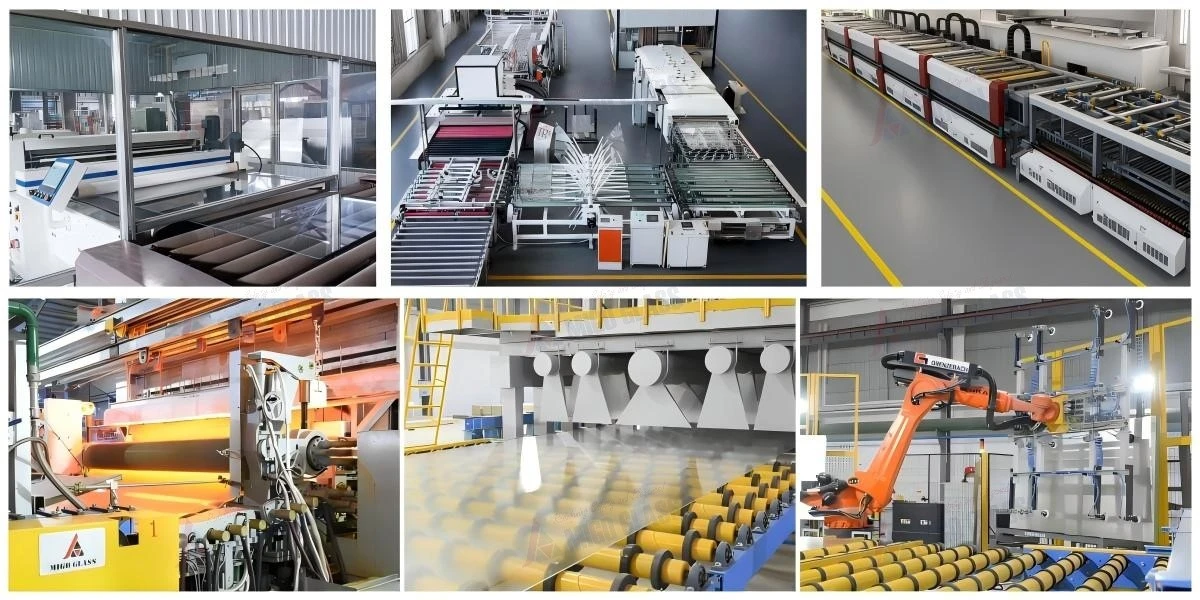 Tempered solar glass production line at MIGO GLASS(1) Tempered solar glass production line at MIGO GLASS(1)