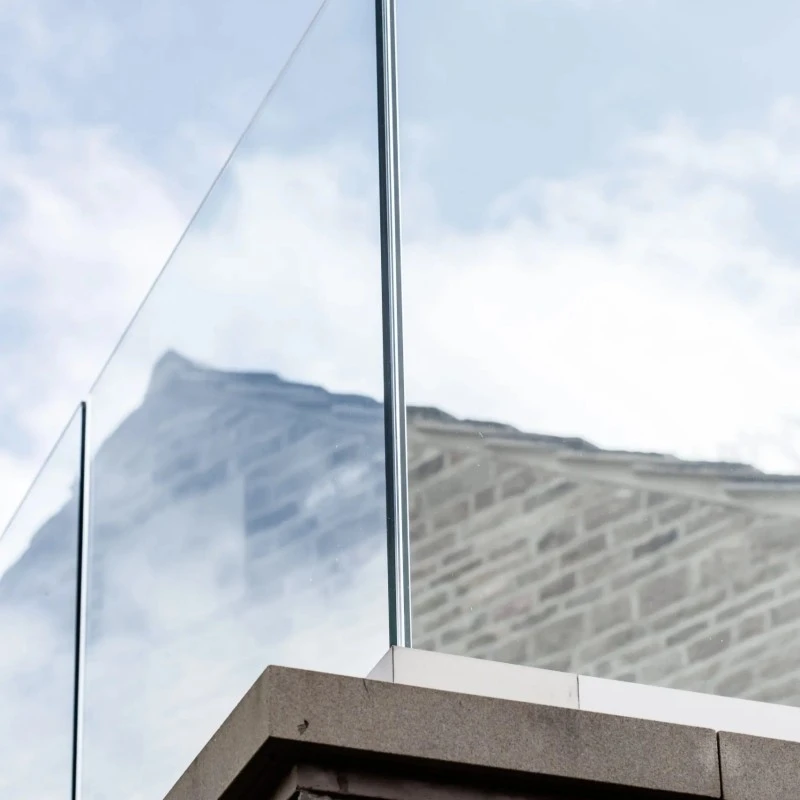 glass railing