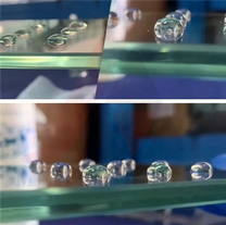 Ħġieġ tad-doċċa li jnaddaf waħdu miksi EnduroShield